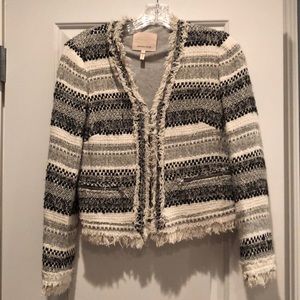 Barely worn Rebecca Taylor tweed blazer!